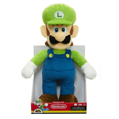 Super Mario Luigi Jumbo Plush 20 Inches