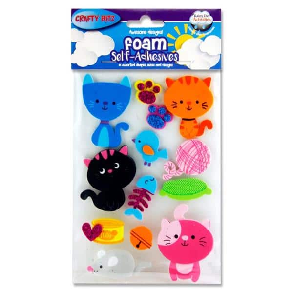 Foam Self Adhesives 3D Animals