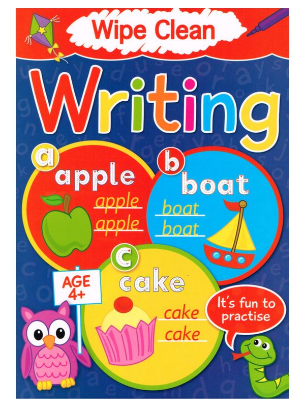 Wipe Clean: Writing Blue