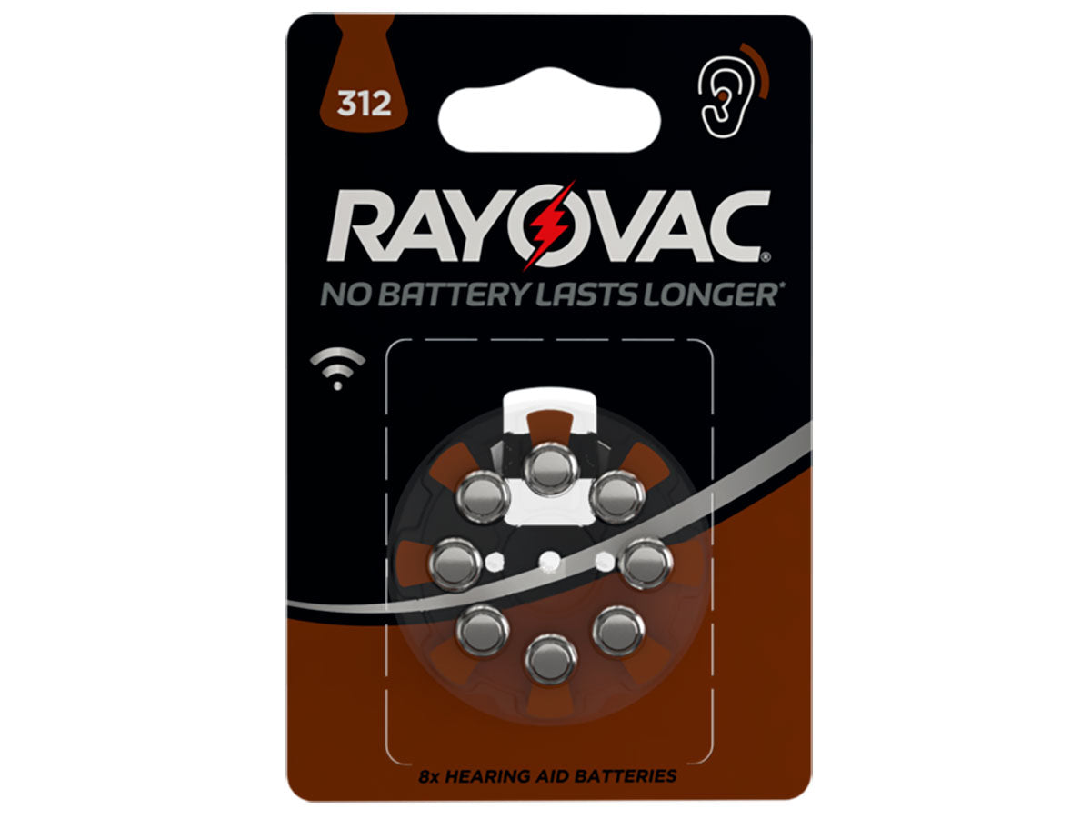 Hearing Aid Batteries 312