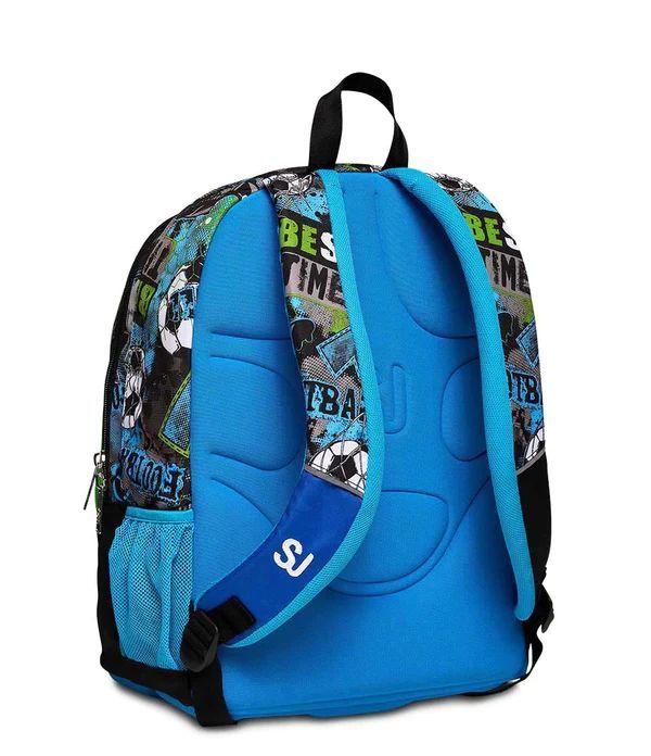Seven Clack It Boy Royal Blue Backpack 2 Large Compartments