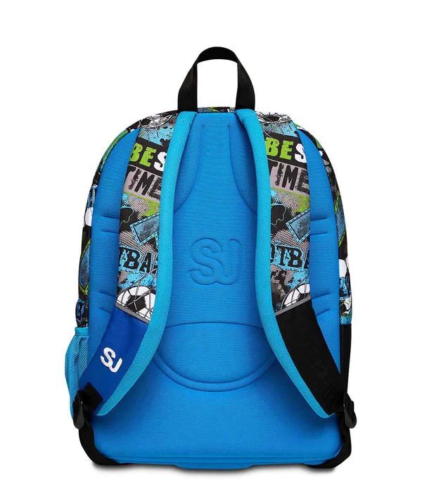 Seven Clack It Boy Royal Blue Backpack 2 Large Compartments