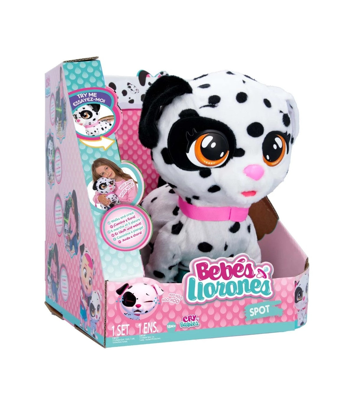 Cry Babies Dotty Dalmatian Spot Eduline Malta