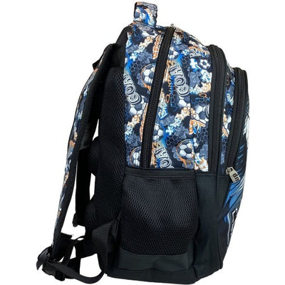 Backpack Oval Soccer - 2 Compartments fit A4