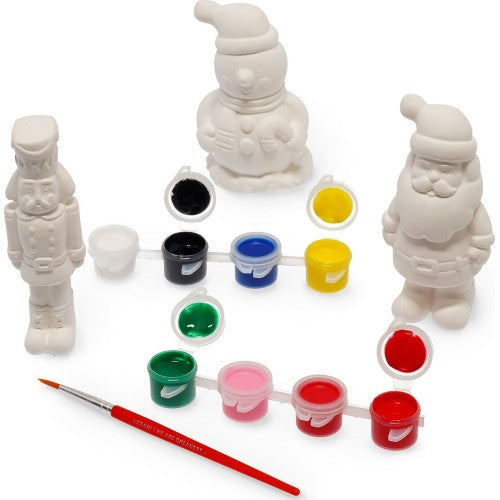 Legami Paint Your Christmas Figurine Decorating Kit
