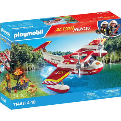 Playmobil - City Action Firefighting Sea Plane With Extinguishing Function 71463
