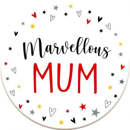 Ceramic Coaster - Marvellous MUM