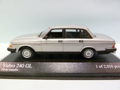 Volvo 240Gl 1986 Silver 1:43