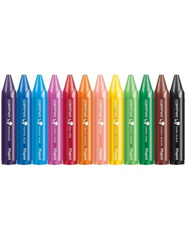 My First triangular Wax Jumbo X12 Colour Peps