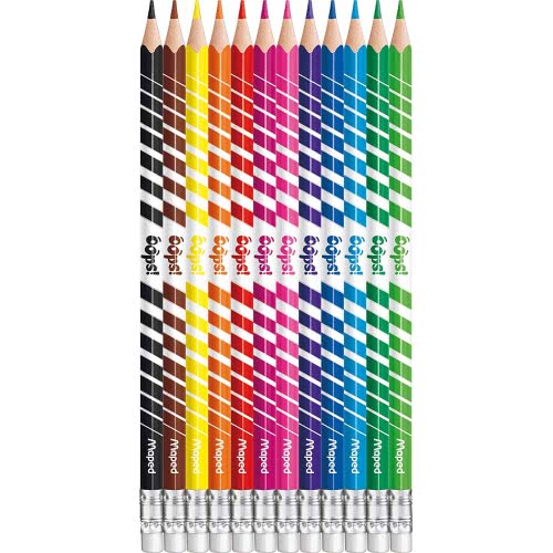 Pencil Colours X12 Colour Peps Oops
