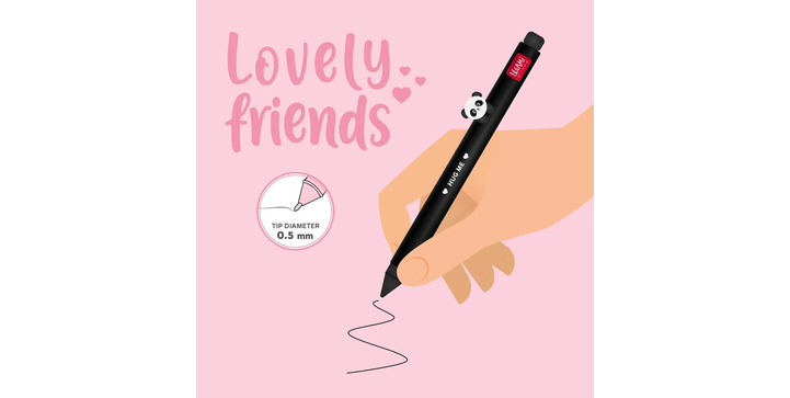 Legami Lovely Friends Gel Pen - Panda Hug Me