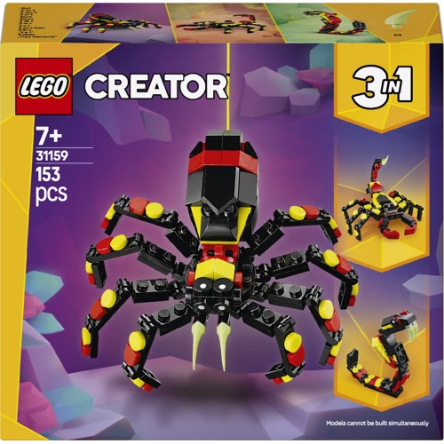 LEGO Creator 3-in-1 Wild Animals: Surprising Spider - 31159