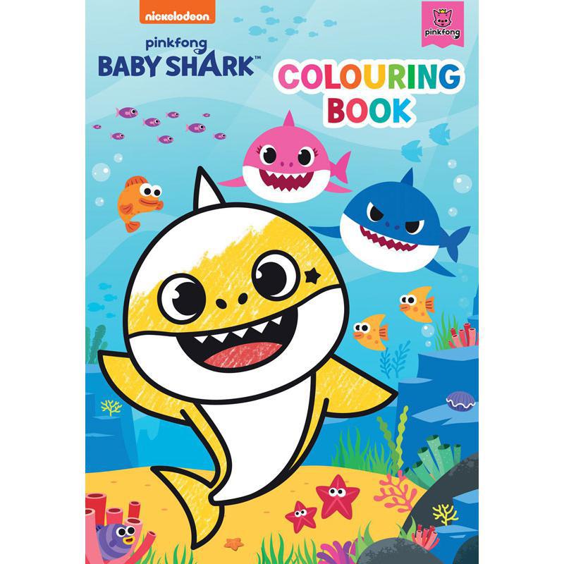 Baby Shark Colouring Book