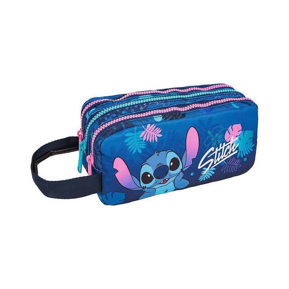 Stitch 3 Zip Pencil Case