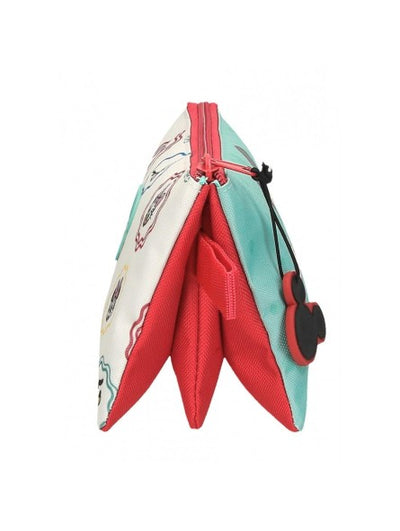 Mickey Mouse pencil case 2 zip 3 compartments
