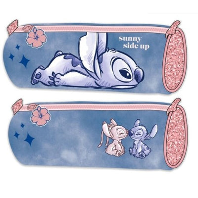 Disney Stitch round Pencil Case