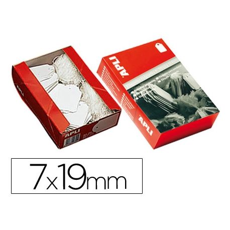 Tie On Labels 7X19Mm Box X 1000