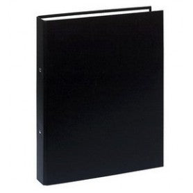 Hard 2 Ring File Black