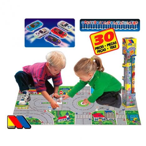 Foam Base With Cars
