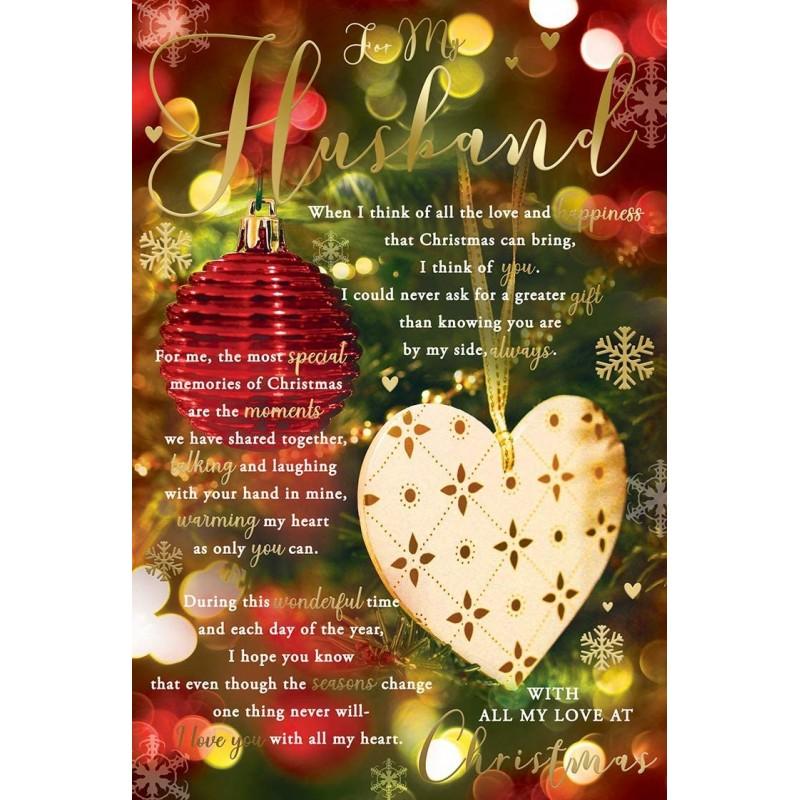 To My Husbund With Love At Christmas