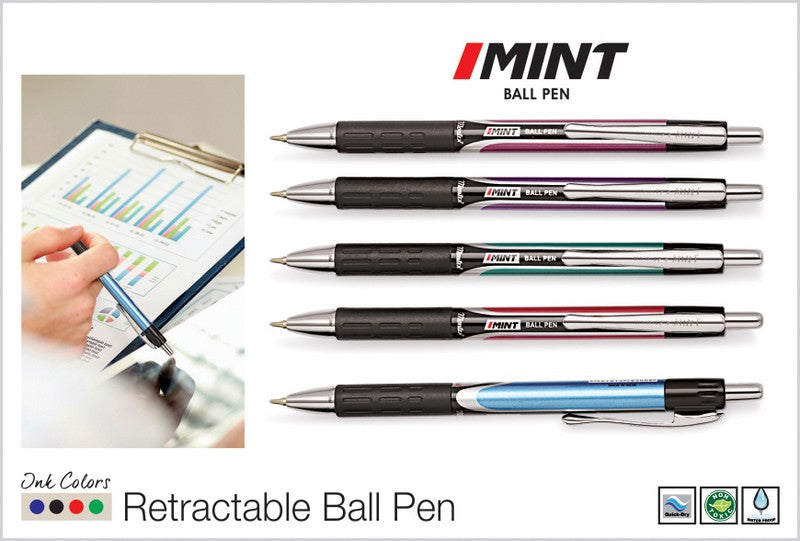 TINY Different colours Ball Pen - whrite