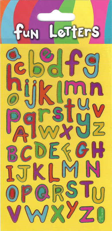 Fun Numbers Sparkle Stickers