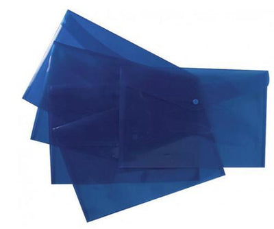 Blue Button Folder A4