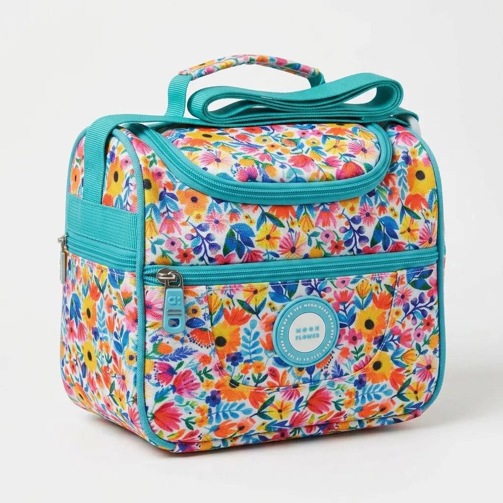 Garden Teen Moonflower Lunch Bag - cooler bag