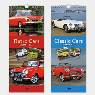 Retro Cars or Classic Cars 2027 Calendars