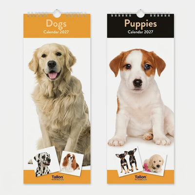 Dogs or Puppies 2027 Wall Calendars