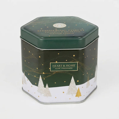SHIMMERING FOREST Eucalyptus & Spiced Pine SCENTED CANDLE