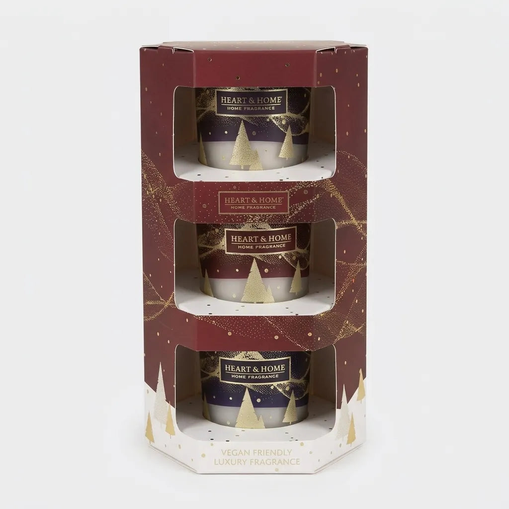 Heart & Home Home Fragrance 3-Pack Candle Gift Set