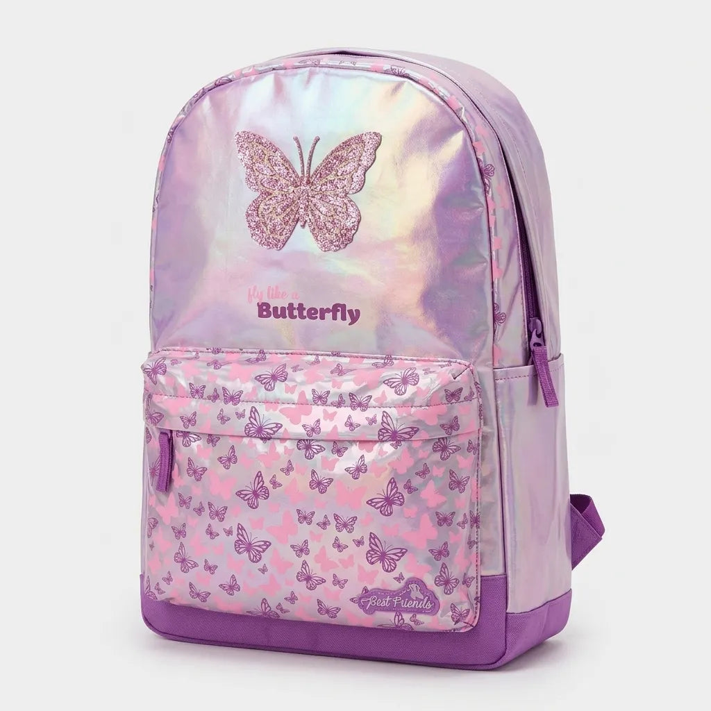 Fly like a Butterfly Backpack 1 zip fit A4