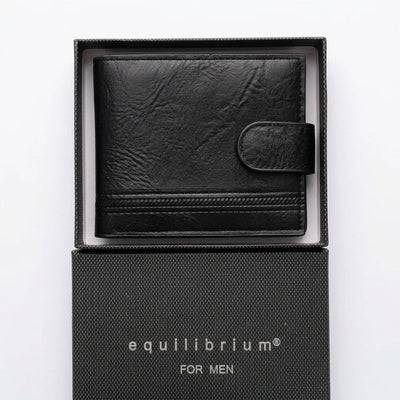 Equilibrium For Men Black Wallet