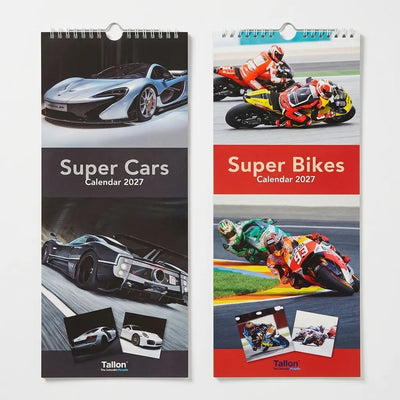 Super Cars or Super Bikes Calendar 2027