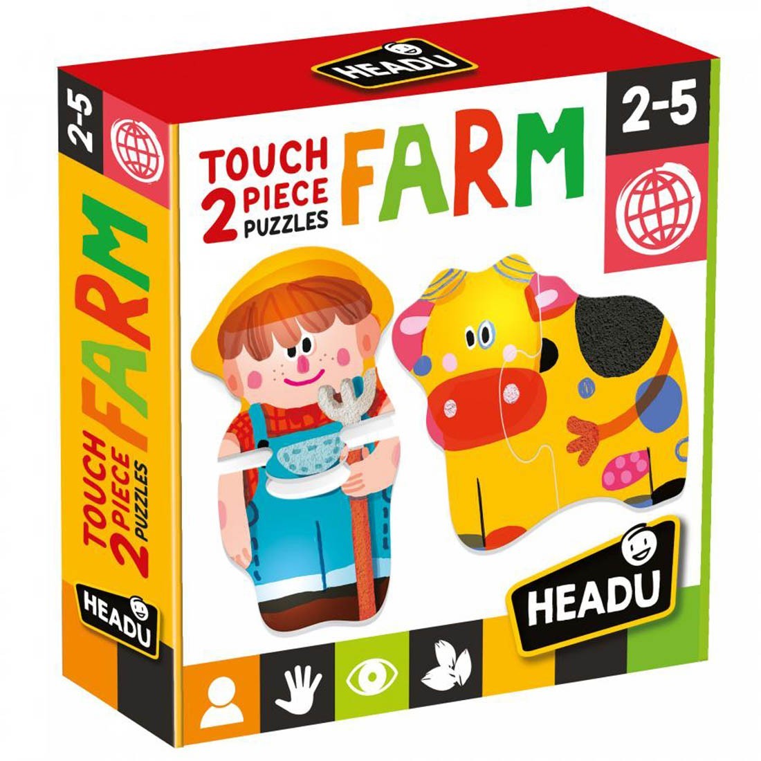 Farm - Touch 2 Piece Puzzles