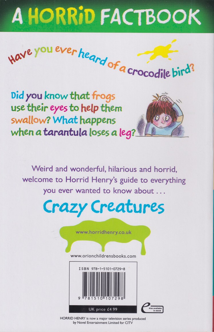 Horrid Henry Crazy Creatures
