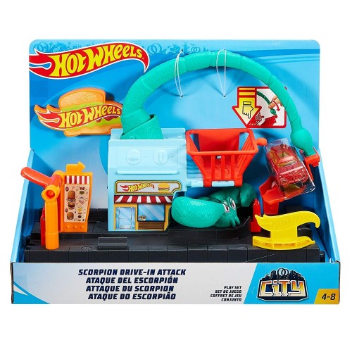 Hot Wheels Scorpian Drive In Attack