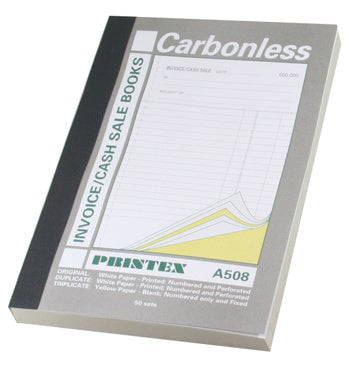 Printex Invoice\Cash Sale Triplicate Book A508