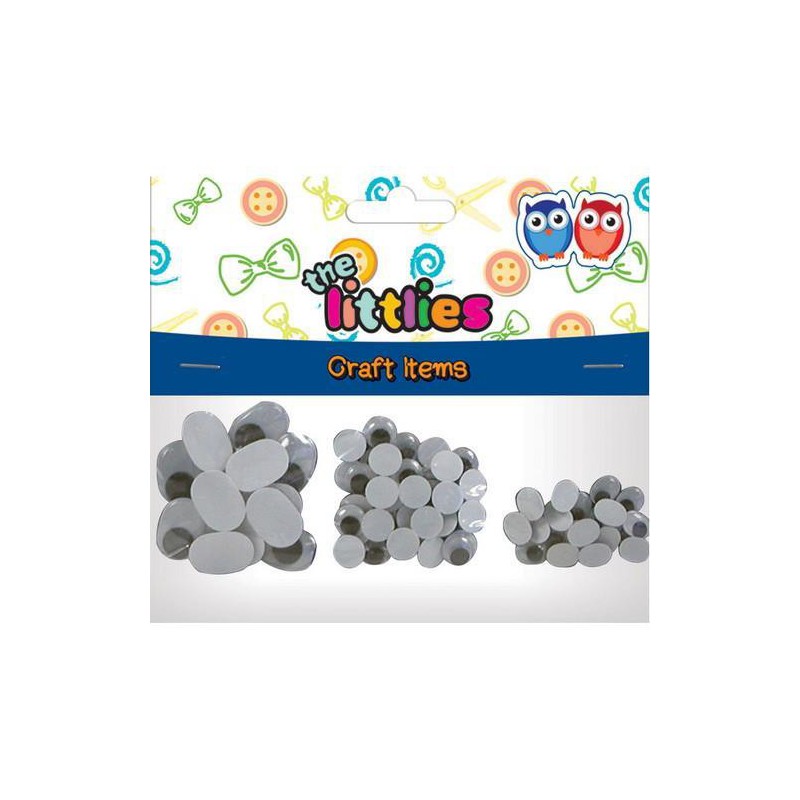 Wiggly Eyes - X74Pcs