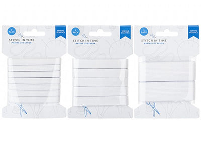 White Sewing Elastic