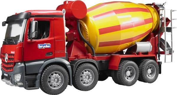 Bruder Red & Yellow Ready Mix