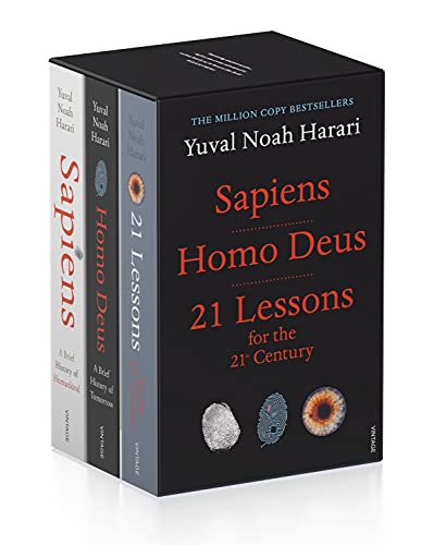 Yuval Noah Harari Box Set - Sapiens Homo Deus 21 Lessons for 21st Century