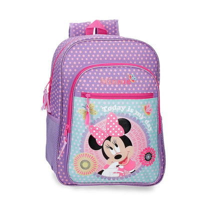 MINNIE today is my day BACKPACK 1 LARGE COMPARTMENT