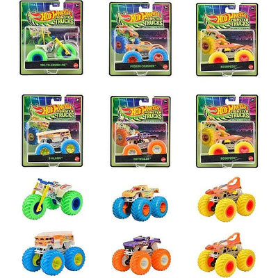Hot Wheels Monster Trucks Glow in the Dark - Assorted