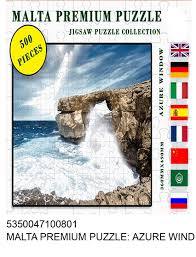 Malta Premium Puzzle 500 Azure Window