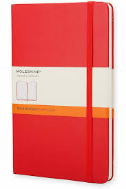 Moleskine Classic Notebook Red Hard Cover A5 Ruled