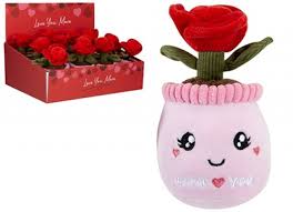 Softling pot Love rose