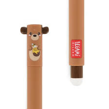 Legami Erasab Gel Pen Teddy - Red INK