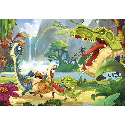 Puzzle 3X48 Pieces Gigantosaurus